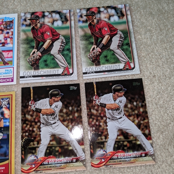 Paul Goldschmidt card lot of 8. - Picture 3 of 3